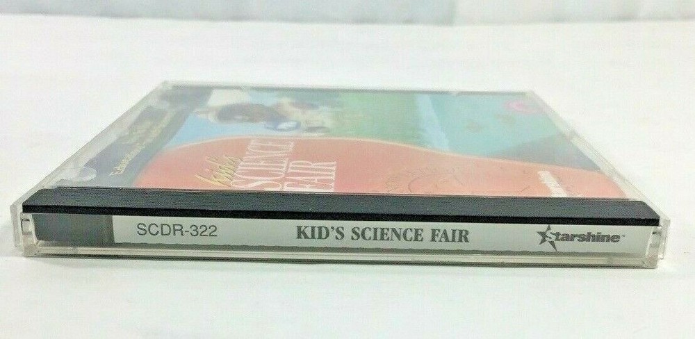 Starshine Kids Science Fair Projects Educational Home School CD ROM PC Software