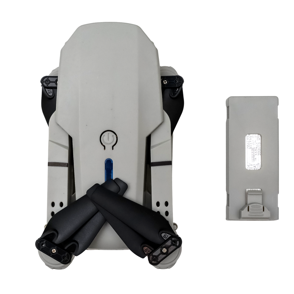 Gray 12" E88 RC Drone Fun No App Connection No Camera ONLY Flies w/ Controller