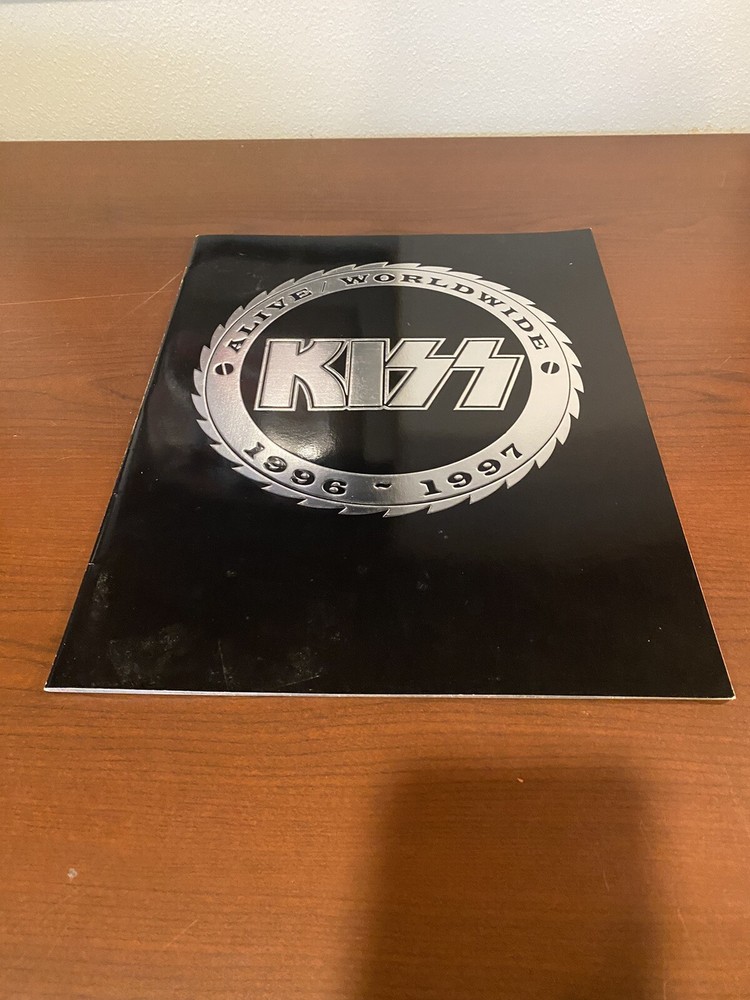 Kiss Alive Worldwide 1996-1997 Tour Program book booklet US