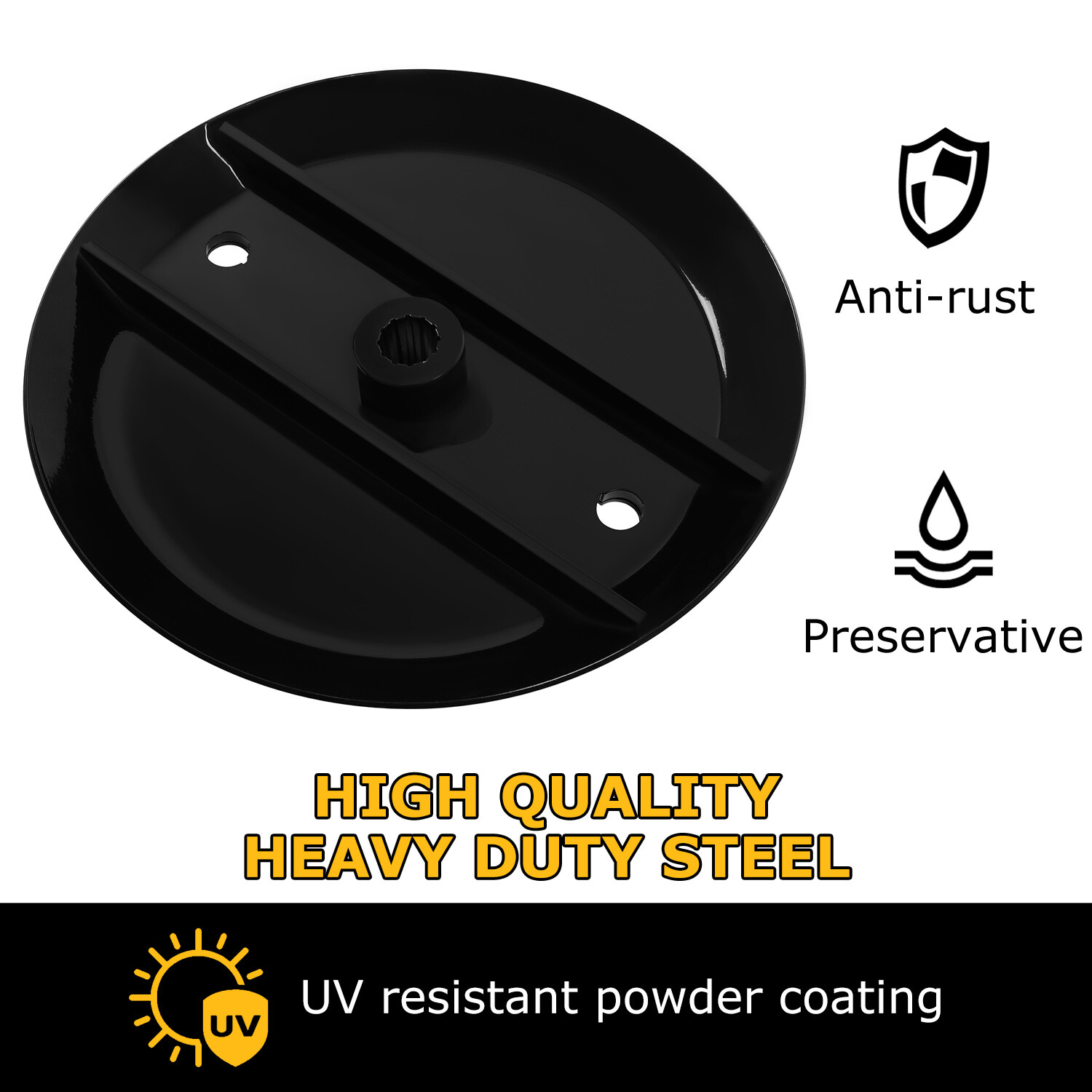 Heavy Duty Blade Pan Stump Jumper For 4', 5' and 6' Rotary Mowers with 40 hp