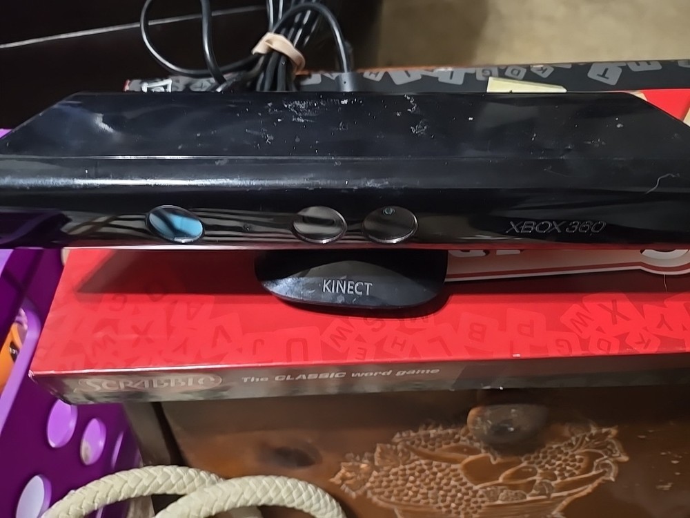 Microsoft Xbox 360 Kinect Connect Black Sensor Bar Model # 1414 *Tested*