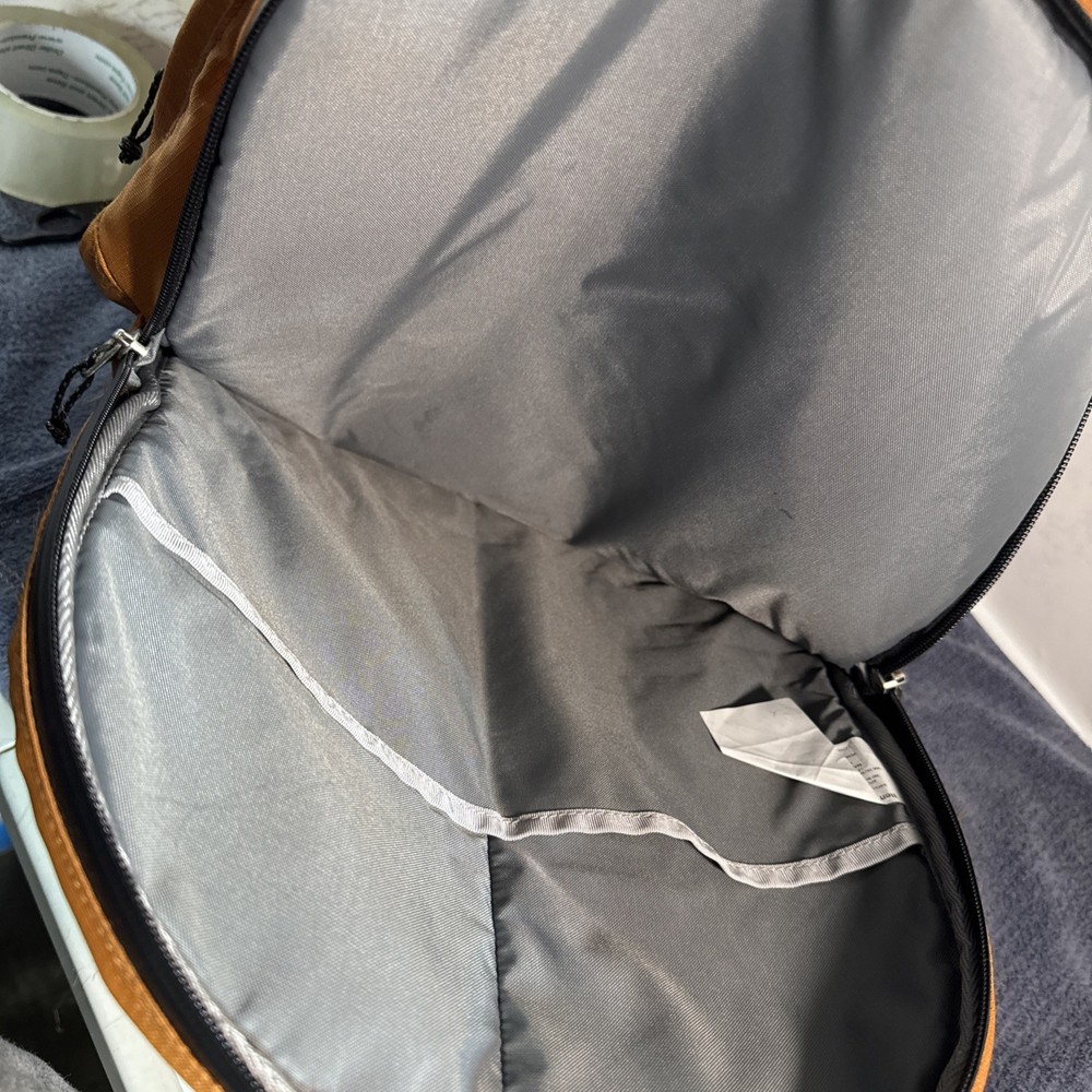 LL Bean School Mountain Classic Backpack 24L Rust Color. Gently Used