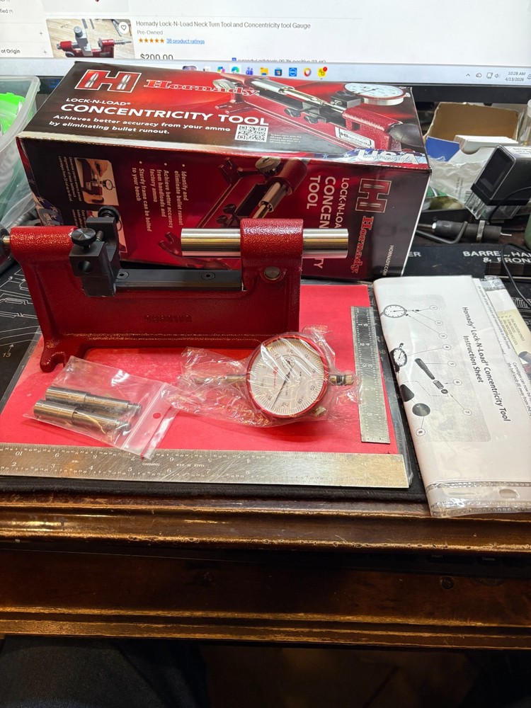 HORNADY LOCK-N-LOAD Concentricity Tool (NEW)