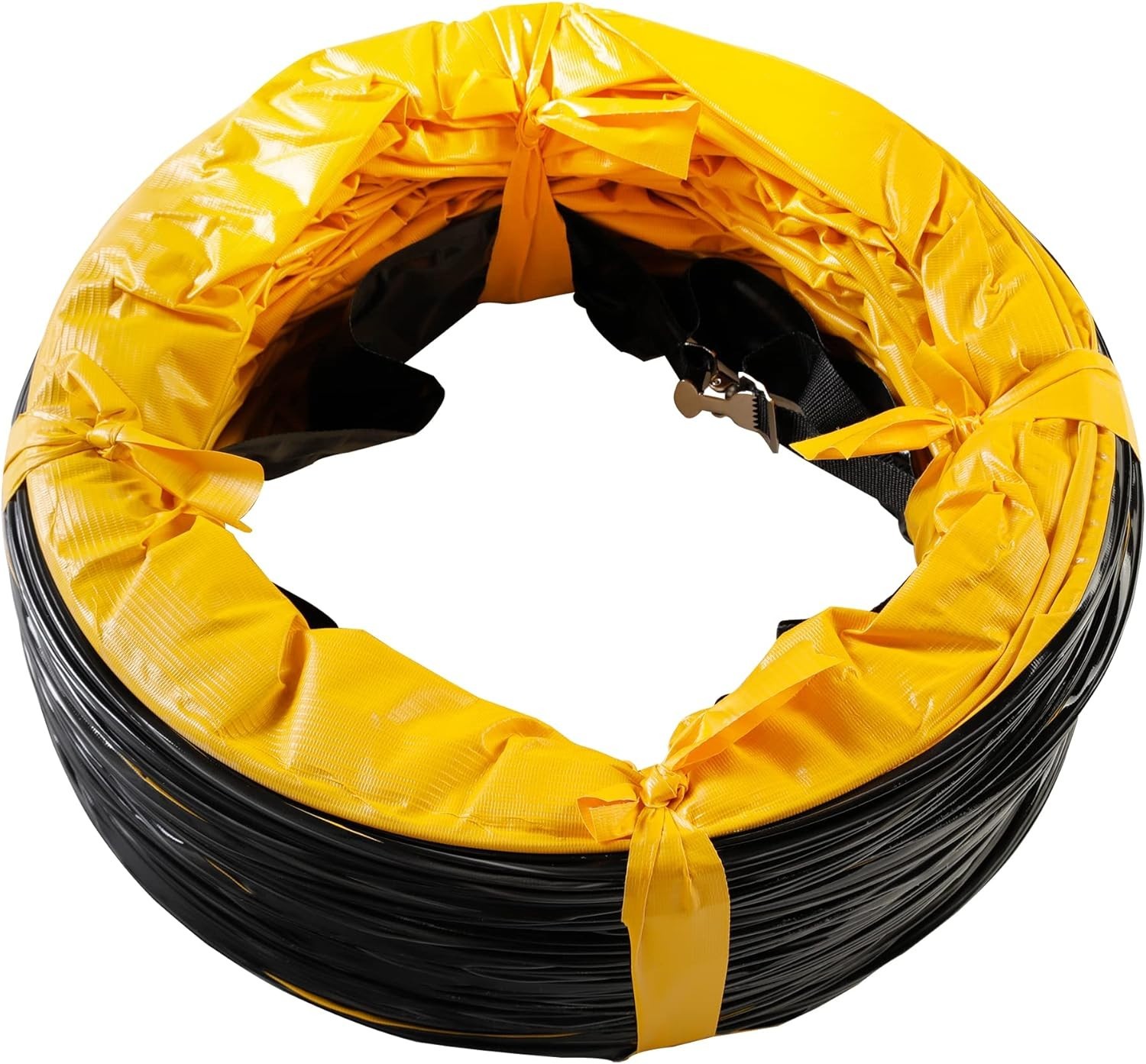 MOUNTO 25FT 8 Inch Flexible Duct Hose PVC Ventilation Ducting Exhaust Fan HVAC H