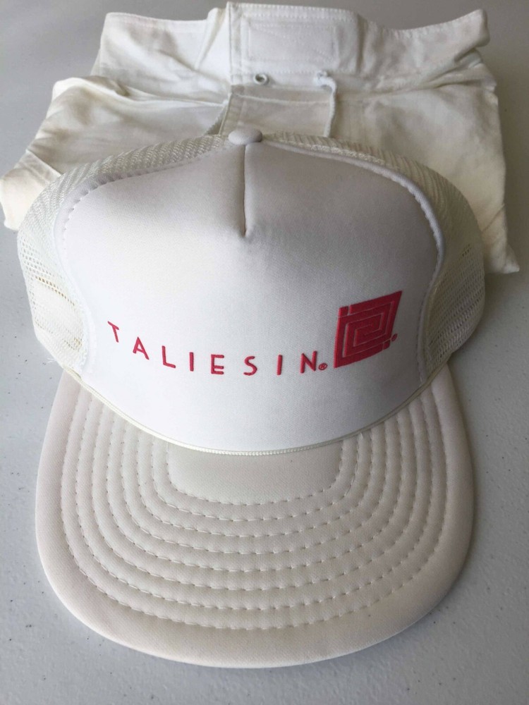 1980s Frank Lloyd Wright Taliesin Pullover Jacket & Cap – NEW & UNUSED!
