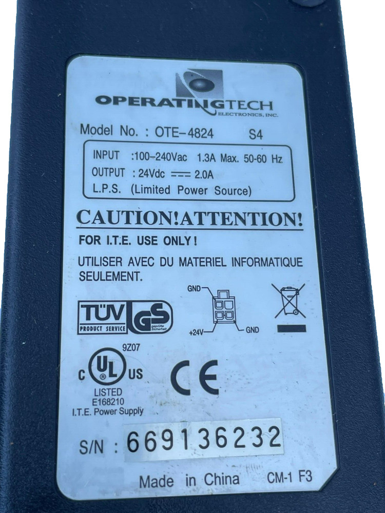 KRONOS System 4500 Time Clock Card Reader Terminal, 8602800-001