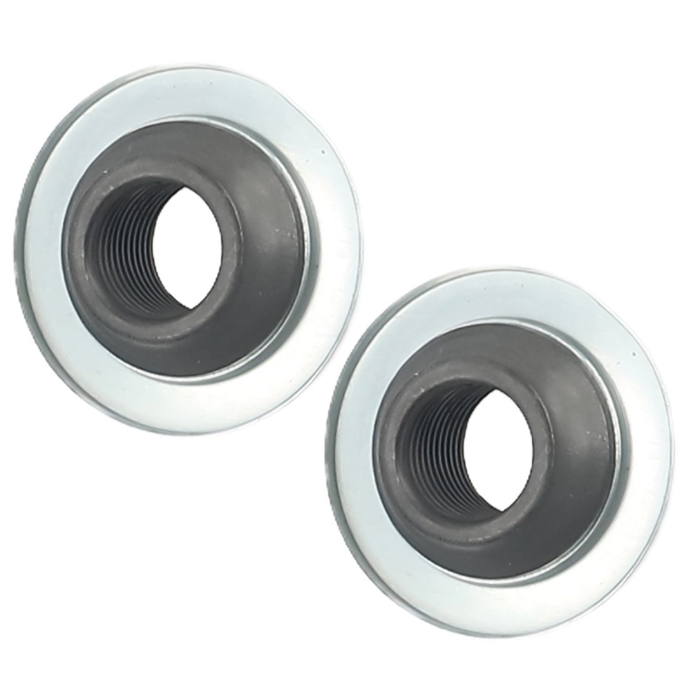 Bicycle Cone Nuts for Solid Rear Axles 3/8 x 26 tpi Thread Steel Construction
