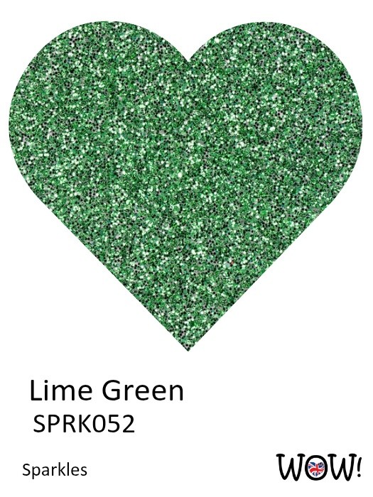 WOW! Sparkles Glitter 15ml-Lime Green