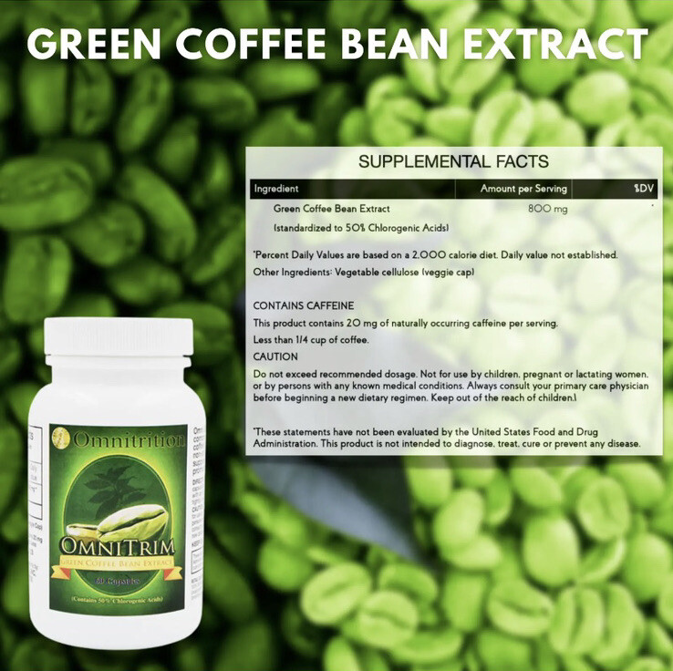 OMNITRITION OmniTrim Green Coffee Bean Extract