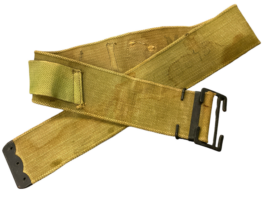 WW1 Canadian CEF COTC U Of T Marked 08 Pattern Web Belt With Modification