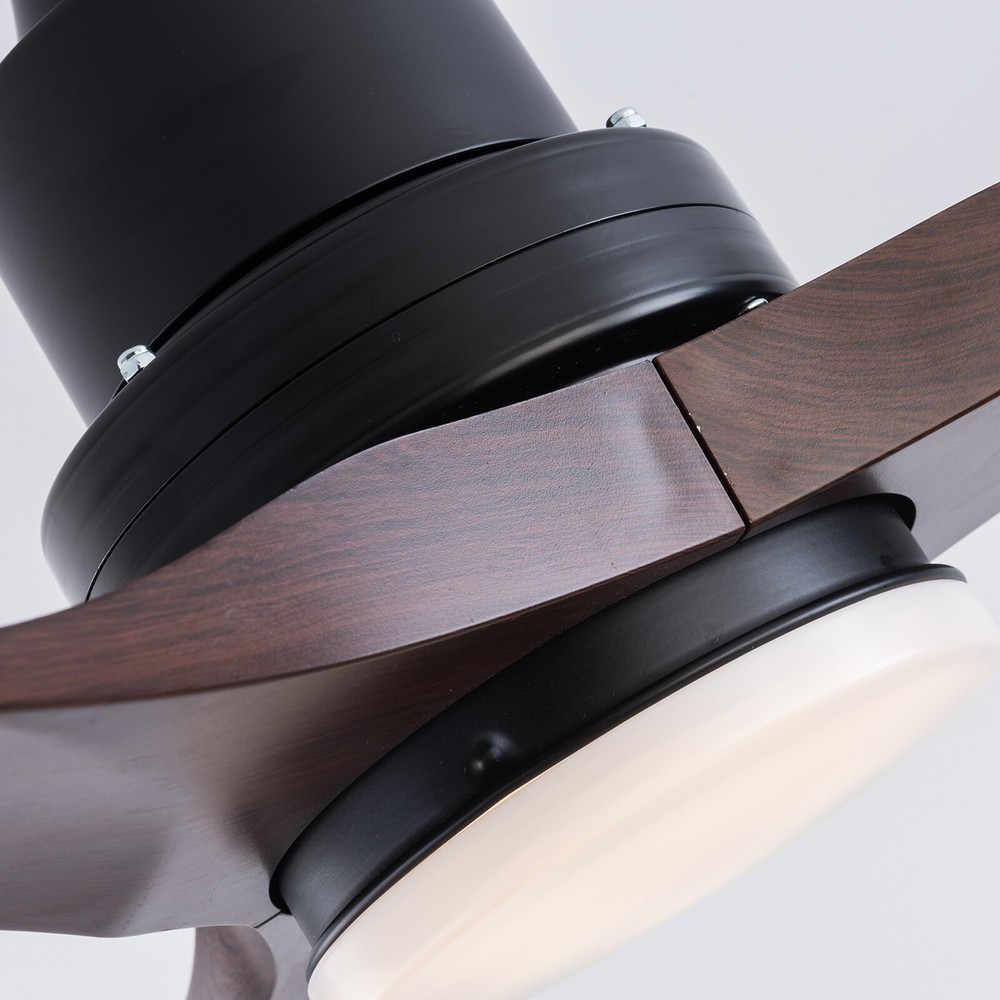 42'' Ceiling Fan Light W Remote Control&Timer Function3 Blade Fan Ceiling Mount