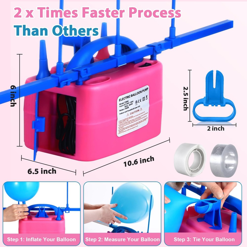 Balloon Pump , Pump Replace Manual Balloon Hand Pump, Standard Plug Balloon I...