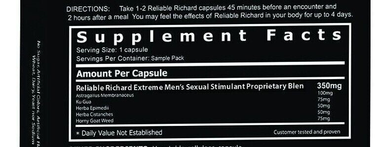 Reliable Richard Extreme Value Packs - #1 Premium Intimacy Support! FREE SHP USA