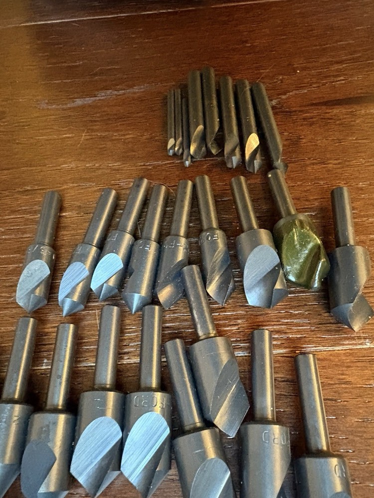 M.A. MA Ford Fluted Countersinks 34 Piece Lot