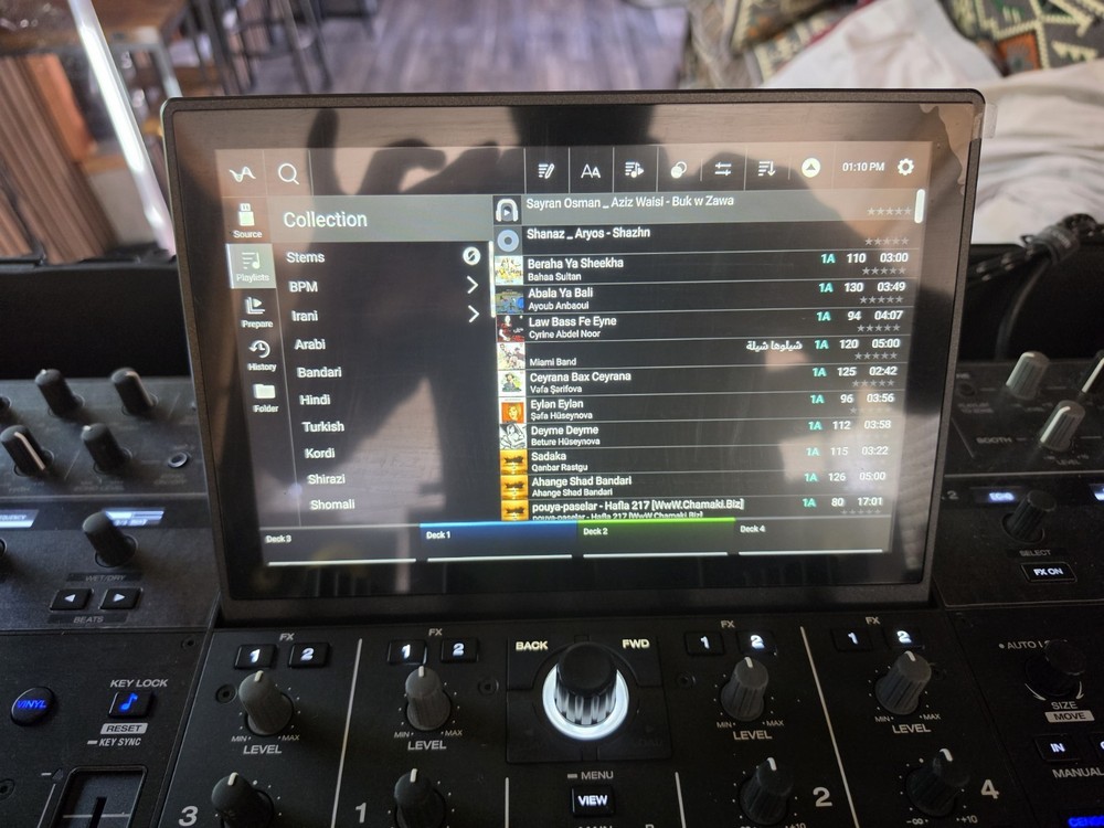 Denon DJ PRIME4+ With PROX case