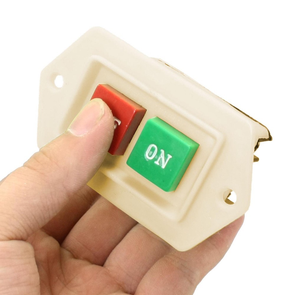 LC3-5 On Off Start Stop Flush Mount Push Button Switch 2KW 380V AC