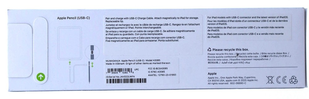 Apple Pencil (A3085)