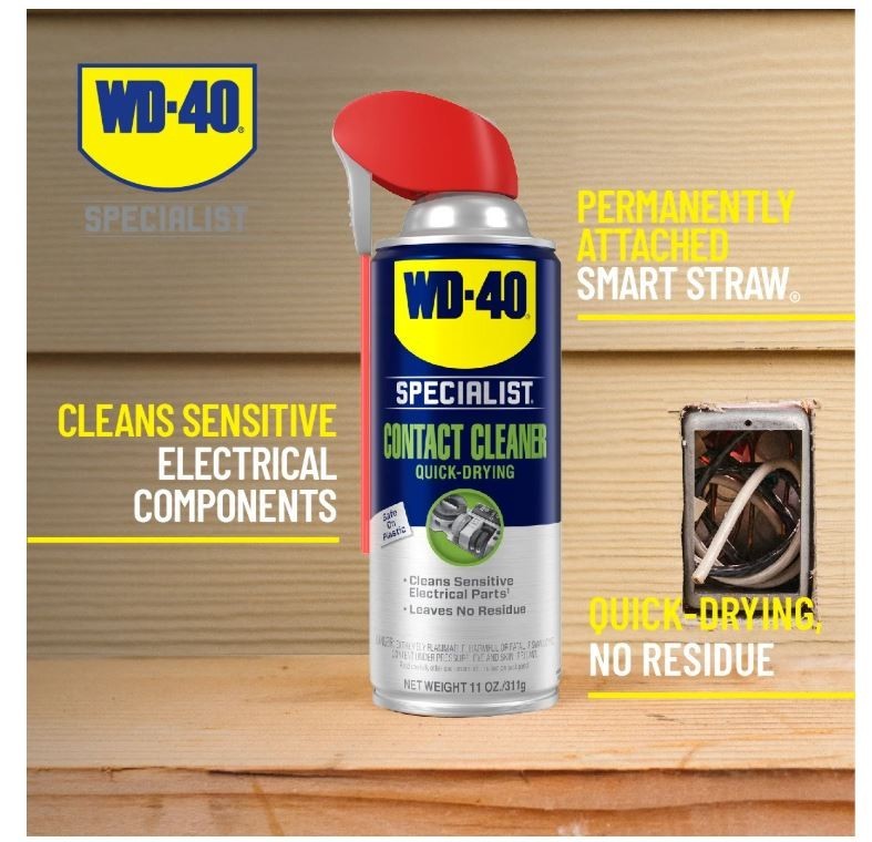 WD-40 Specialist Electrical Contact Cleaner, 11 oz