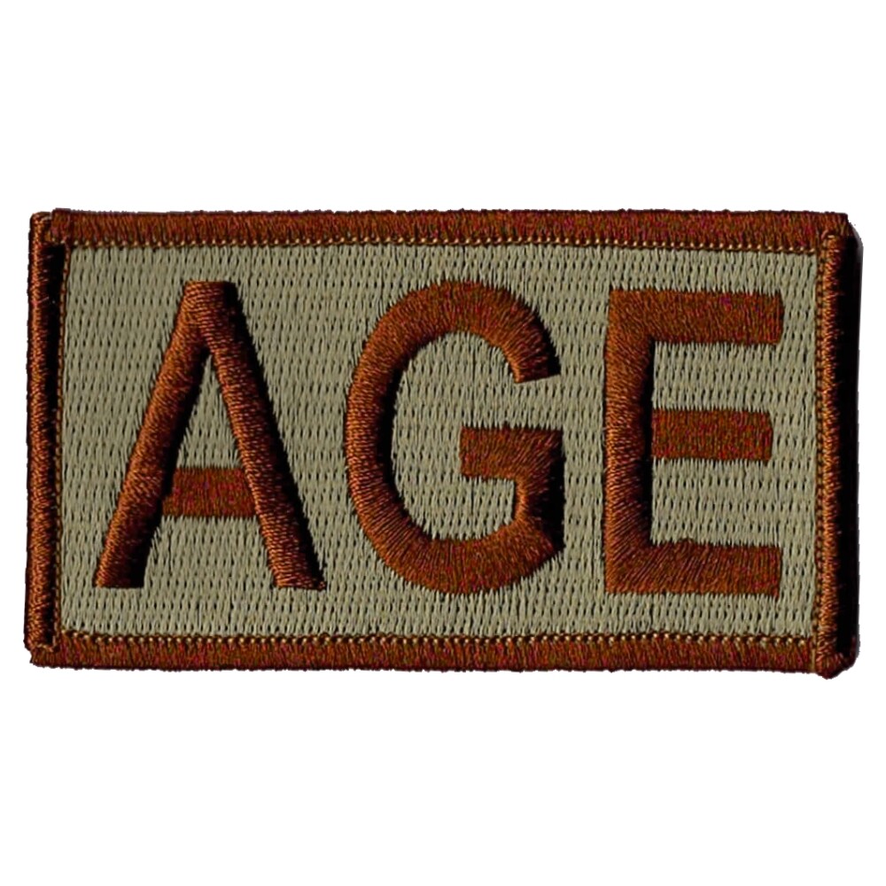 AGE Duty Identifier Tab / USAF OCP Air Force Patch