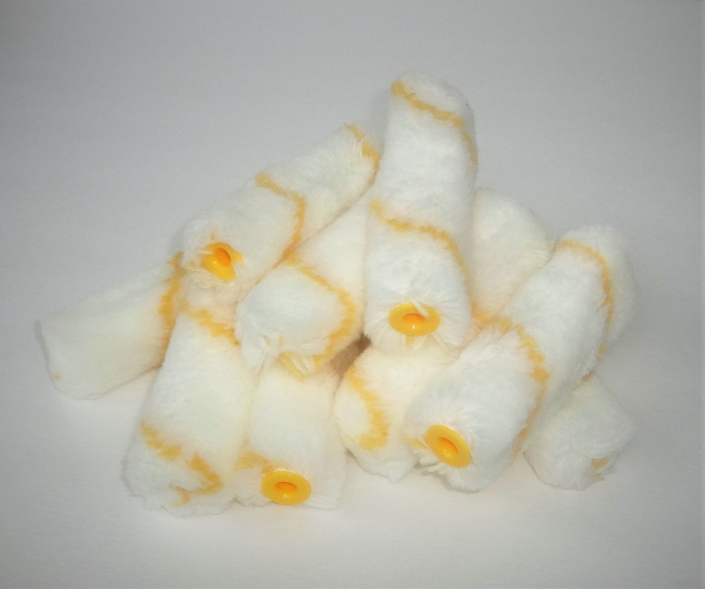 Mini Paint Rollers 60 4 " SOLVENT RESISTANT Woven Mini Rollers