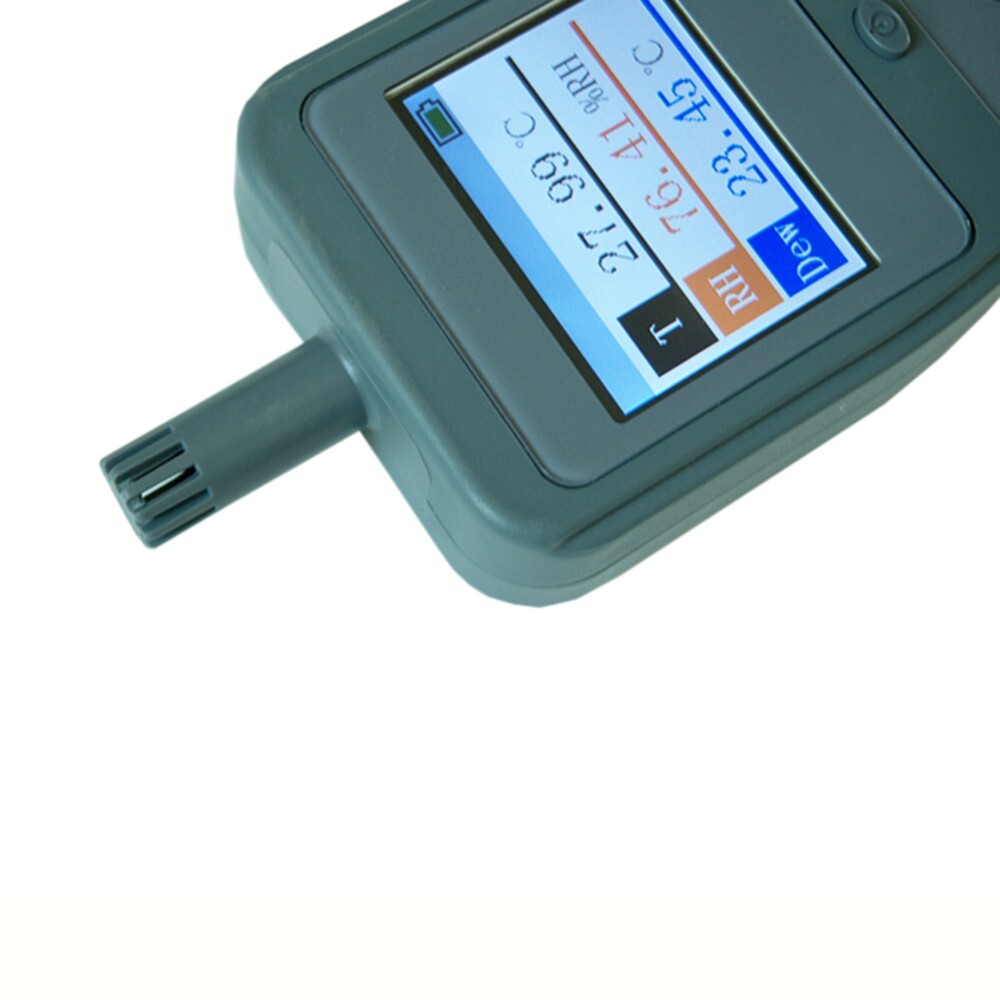 High Precision Dew Point Meter with PPM Measurement Data Storage Function
