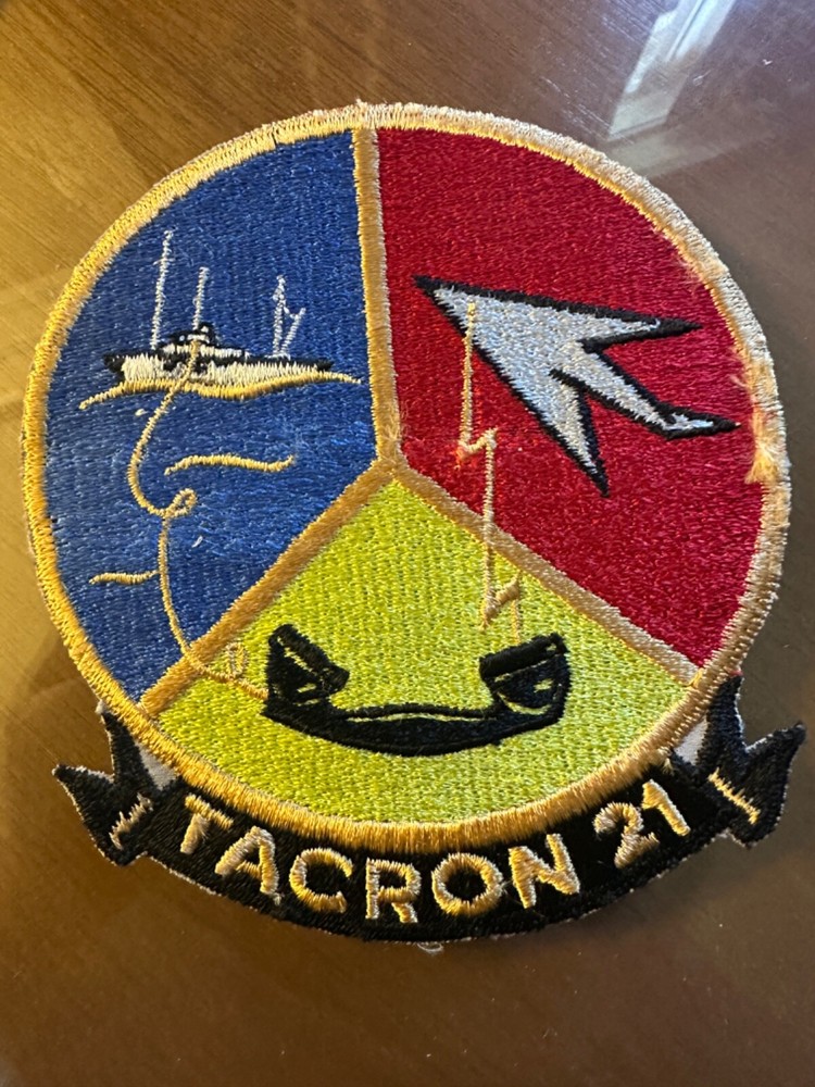 Vintage US Navy TACRON-21 Tactical Control Squadron Patch