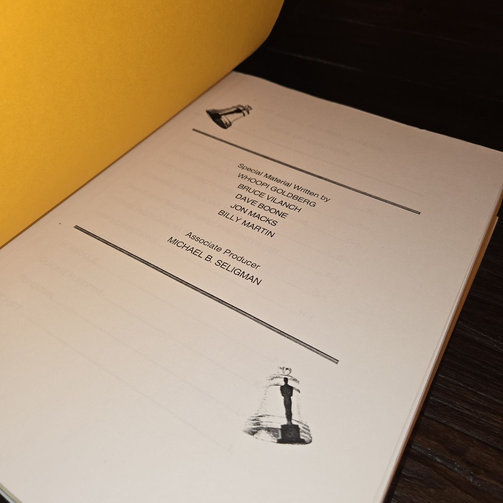 71ST ACADEMY AWARDS / 1999 TV Production Script