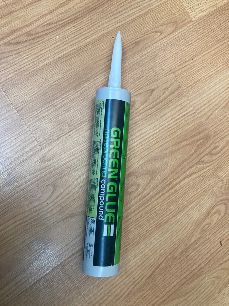 Green Glue Noiseproofing Compound - 28 oz Tube - Includes Application Tip