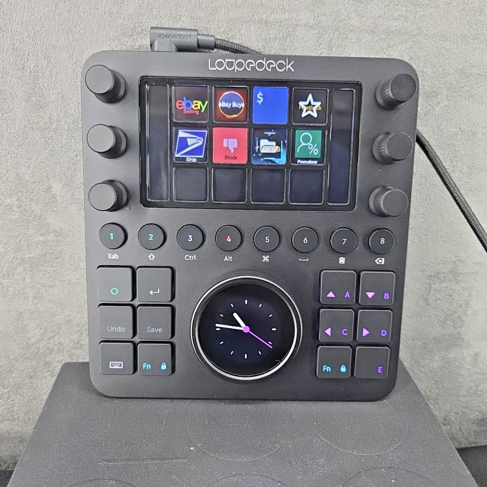Loupedeck CT Creative Tool LDD1903 Version 1.31 Editing Console - Very Good/Ex.