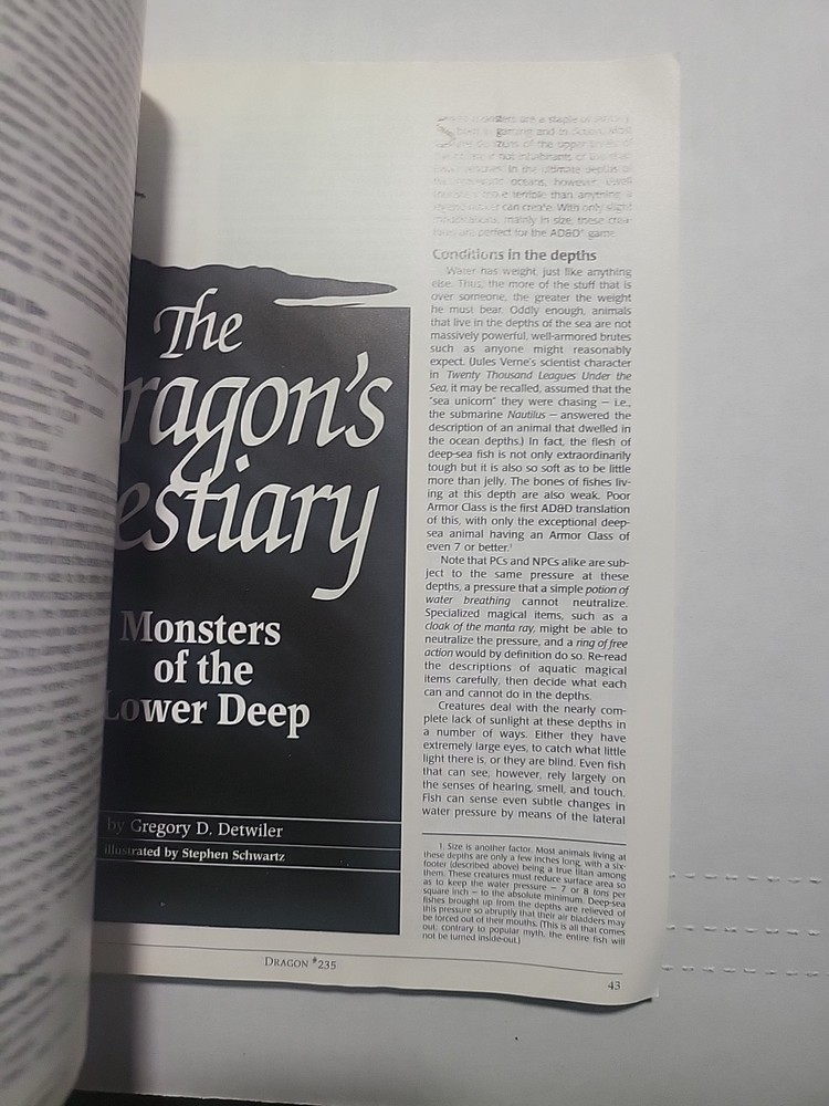 Dragon Magazine: Issue 235