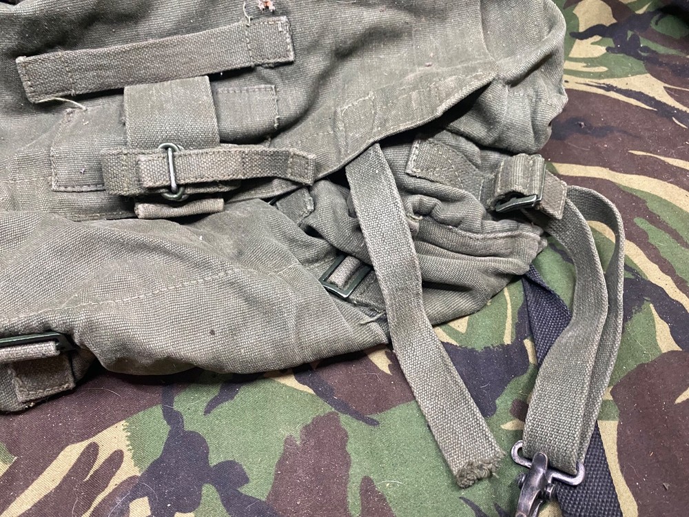 Original British Army 58 Pattern Webbing Back Pack
