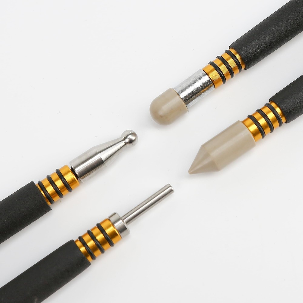 4 PCS PDR Tap Down Tool, Pen Shape VIP Knockdown Remover Portable Removable Tool