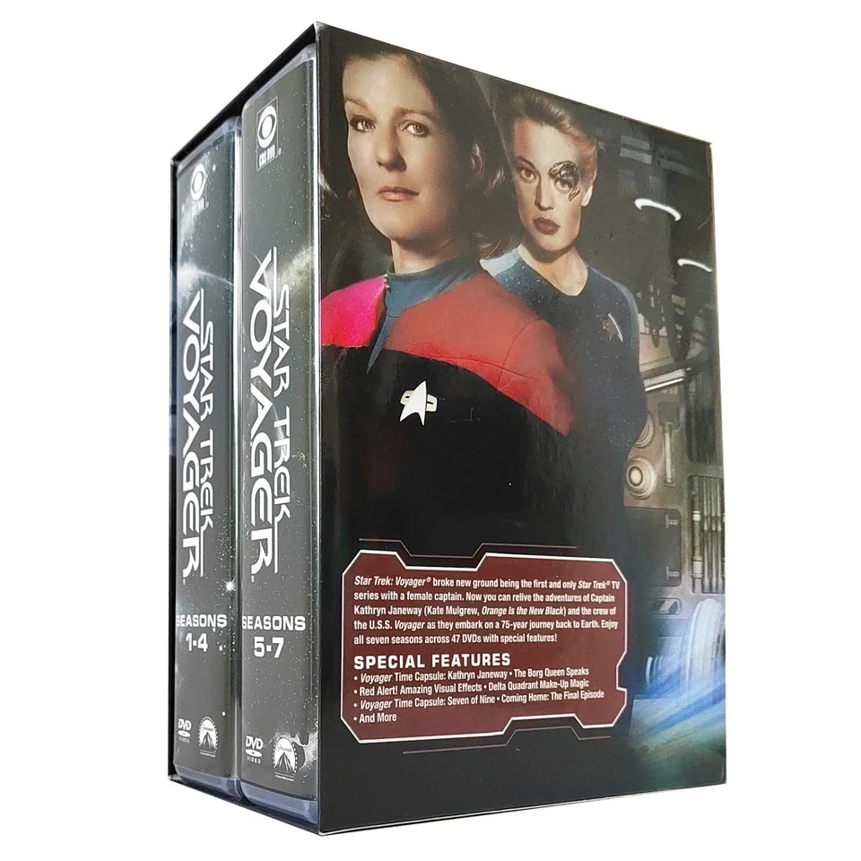 Star Trek Voyager Complete TV Series Season 1-7 (DVD 47-Discs Set) Region 1