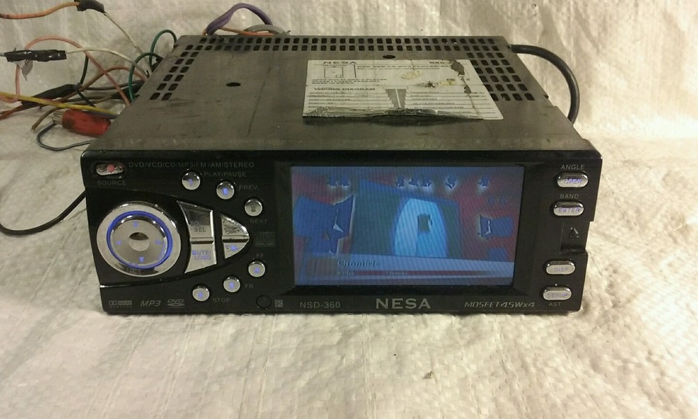 Nesa NSD 360 DVD VCD CD MP3 Player Receiver