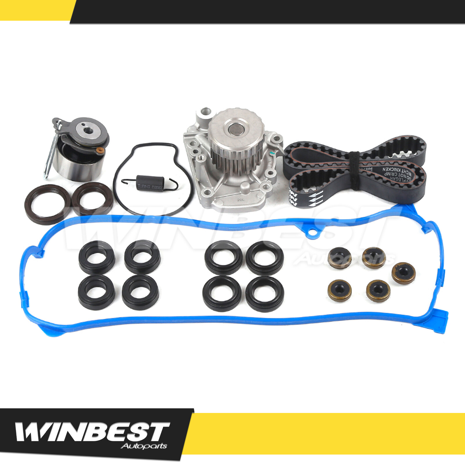 Timing Belt Kit Water Pump Kit Fit for 01-05 Honda Civic 1.7L l4 SOHC New