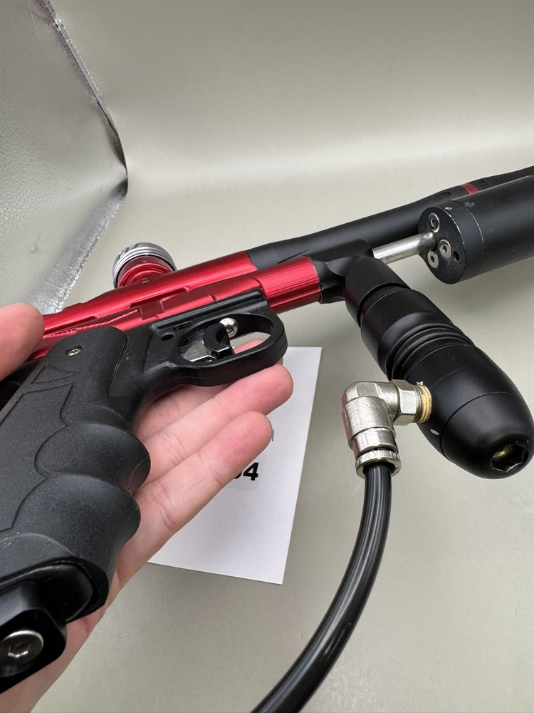 WGP Paintball Pump Fully Working CCM Kit Frame Red