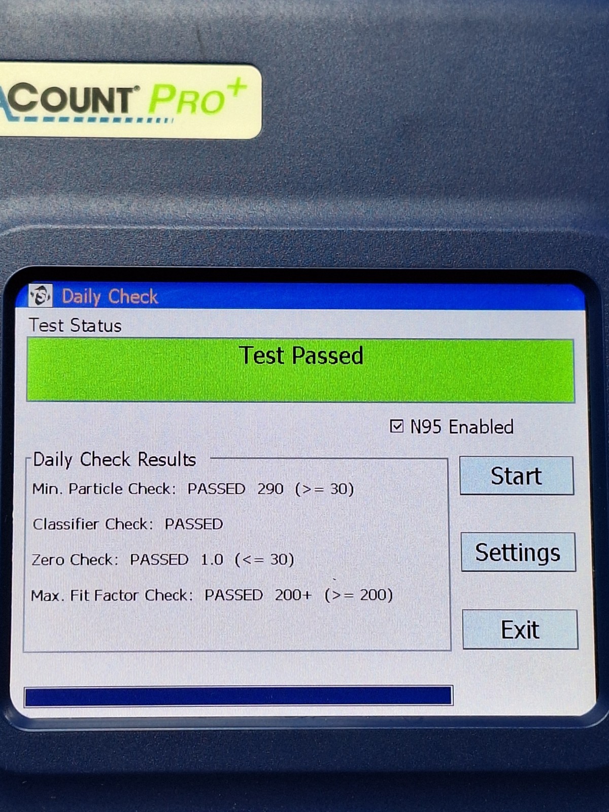 TSI 8038 PortaCount Pro Respirator Fit Tester + Particle Generator (MFG - 2015)