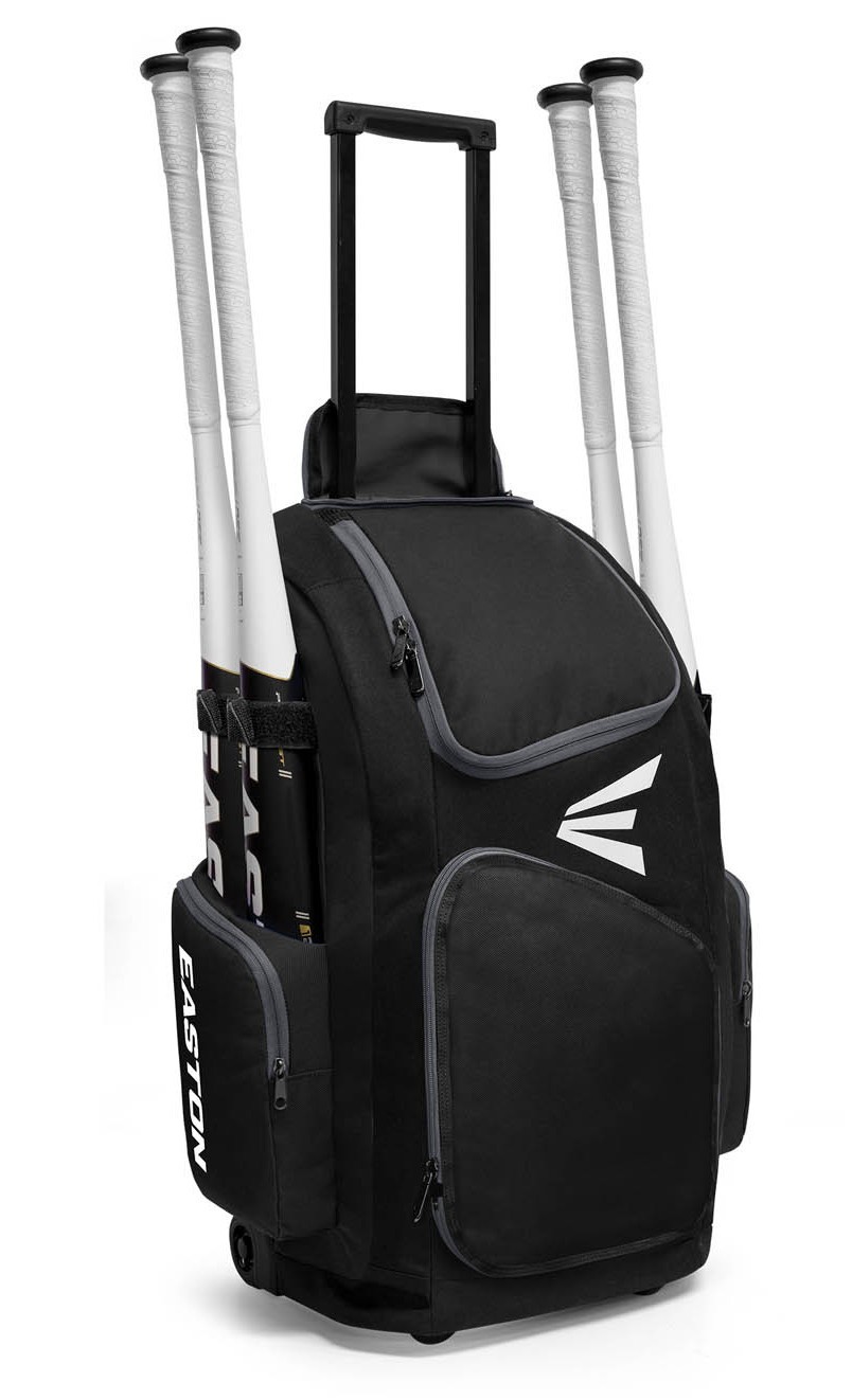 Easton Traveler Baseball/Softball Stand-Up Wheeled Bag - Black [SALE]