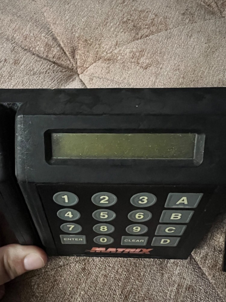 Matrix Card Reader With Keypad Model Number 01-12015C