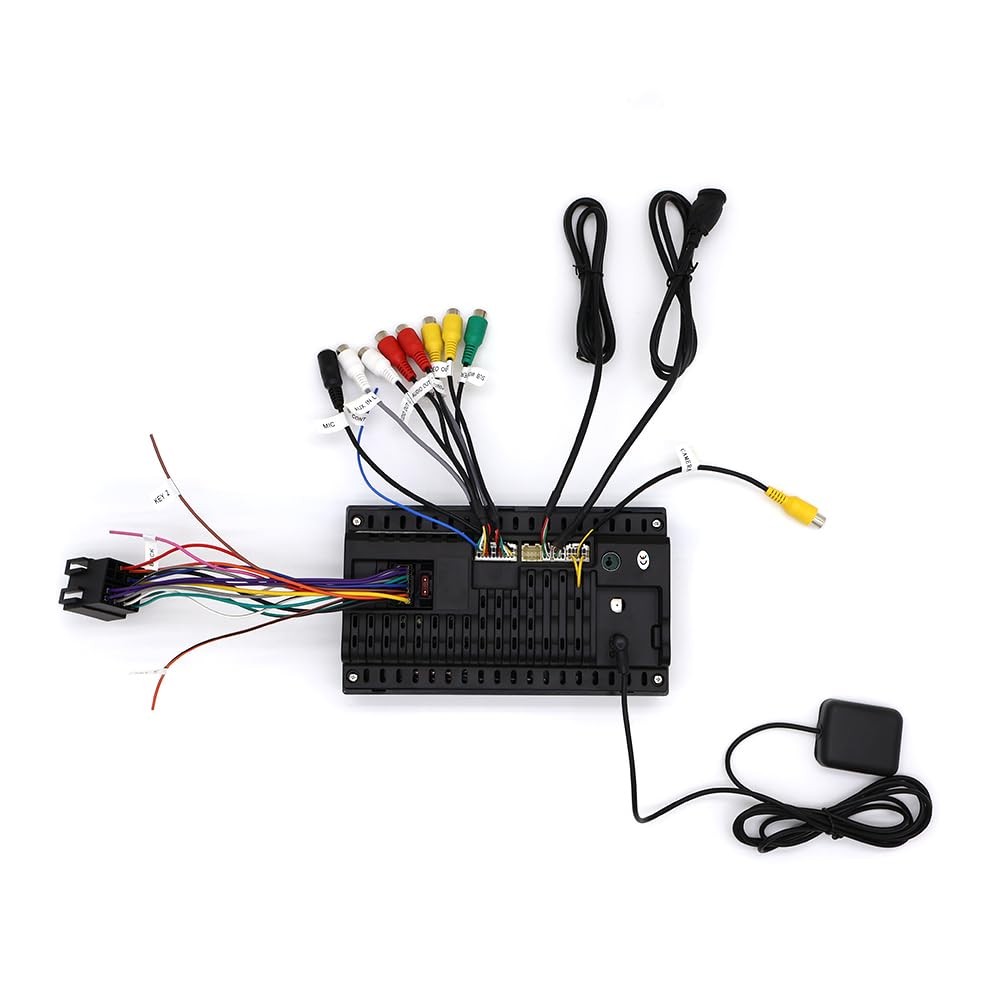 Android 14 Double Din Car Stereo 7" Touchscreen Wireless Carplay Android Auto