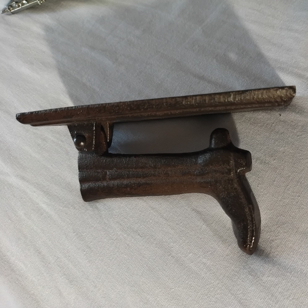 Door Knocker Cast Iron Boot Shaped