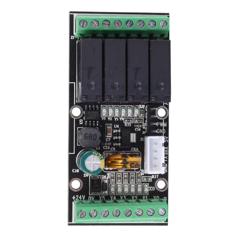 PLC Control Board Supports Analog Inputs FX2N-10MR Streamlined Easy to Use