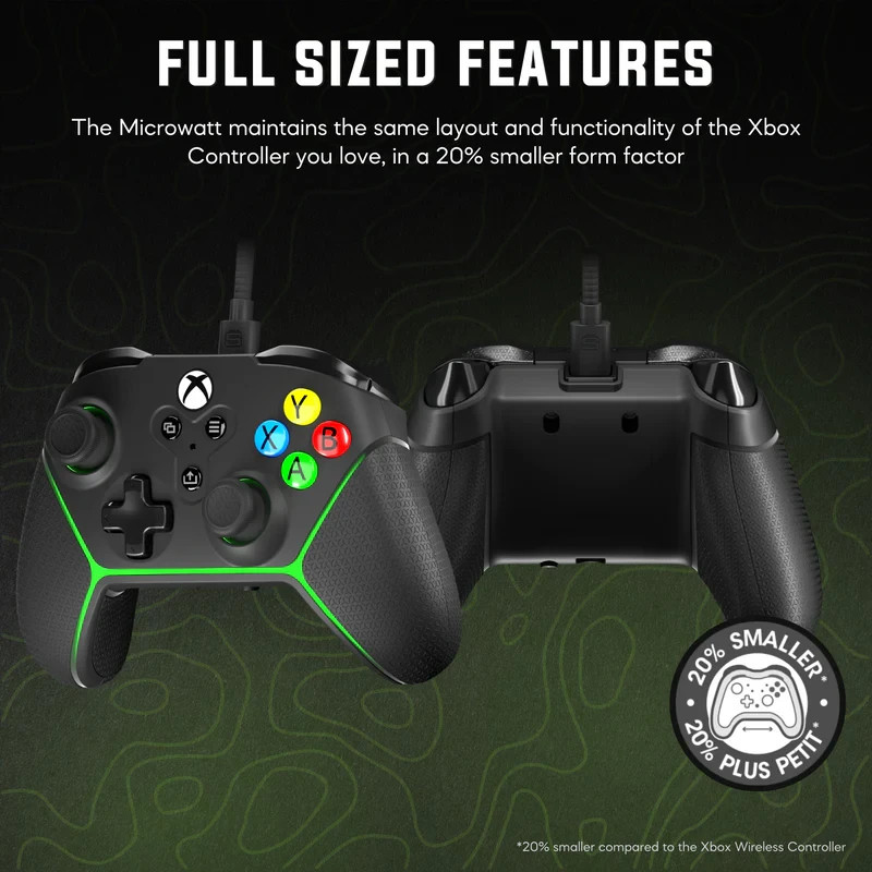 Livewire Microwatt Junior Wired Controller For Xbox Series X|S / Xbox One / PC