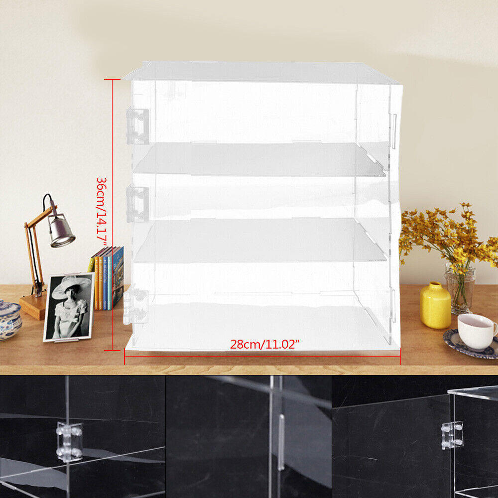 Acrylic Display Case Bakery Pastry Display Case Countertop Dessert Display Shelf