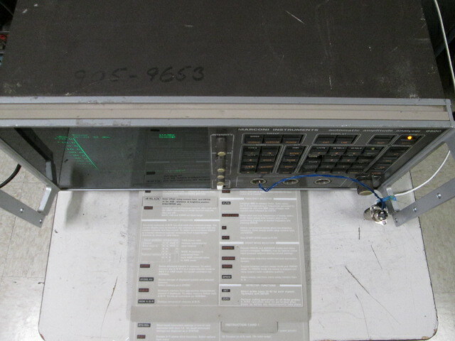 Marconi 6500 Scalar Network Analyzer DC-126 GHz 3 Channel Programmable WORKS!