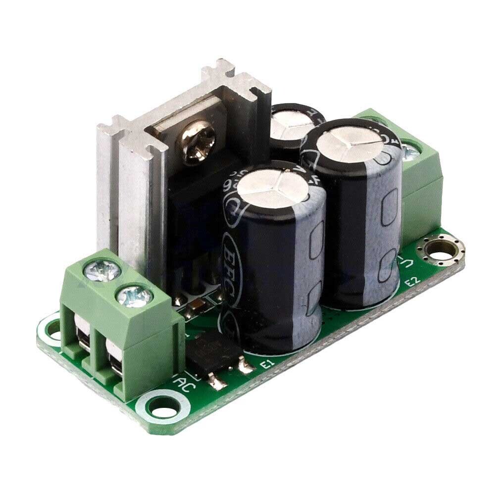 10PCS Single Regulated Power Supply Module AC to DC 12V Rectifier Filter Board