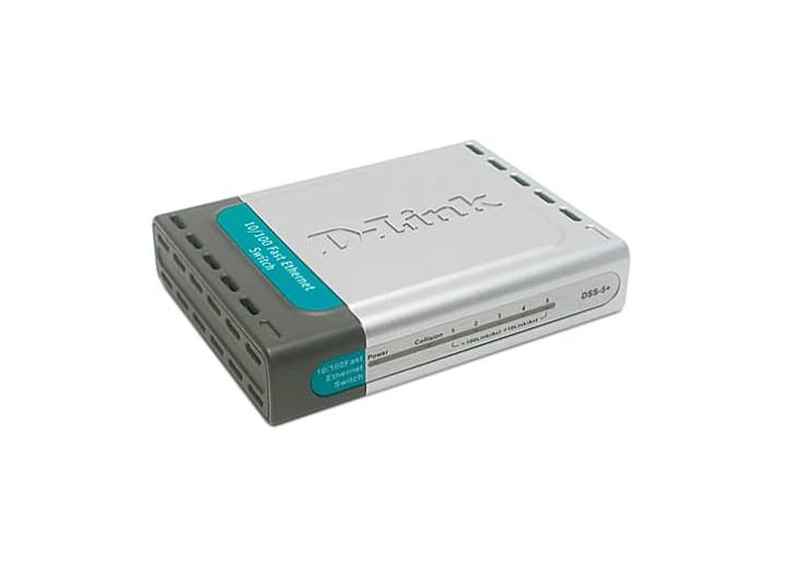 D-Link DSS-5+ 5 Port 10/100 Mbps Ethernet Network Switch