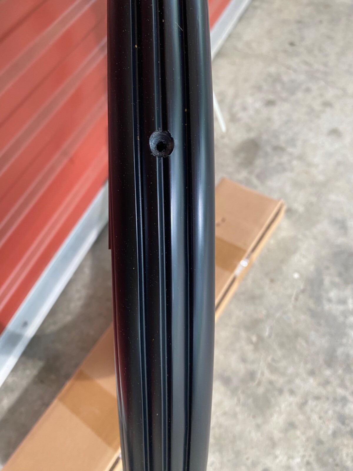 TACO Rigid Vinyl Flex-Core Rub Rail 1.58" x .635" - Black 20'