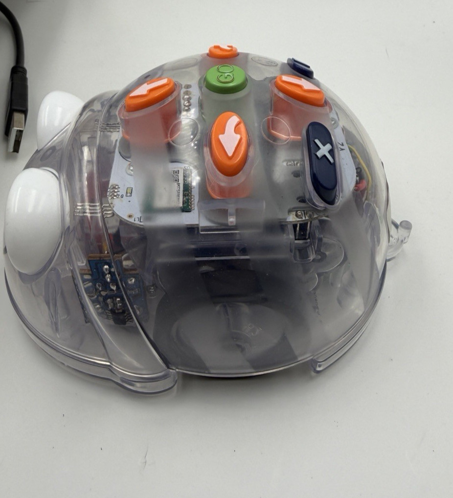 TTS Blue-Bot Bluetooth Programmable Floor Robot Only - Tested Working