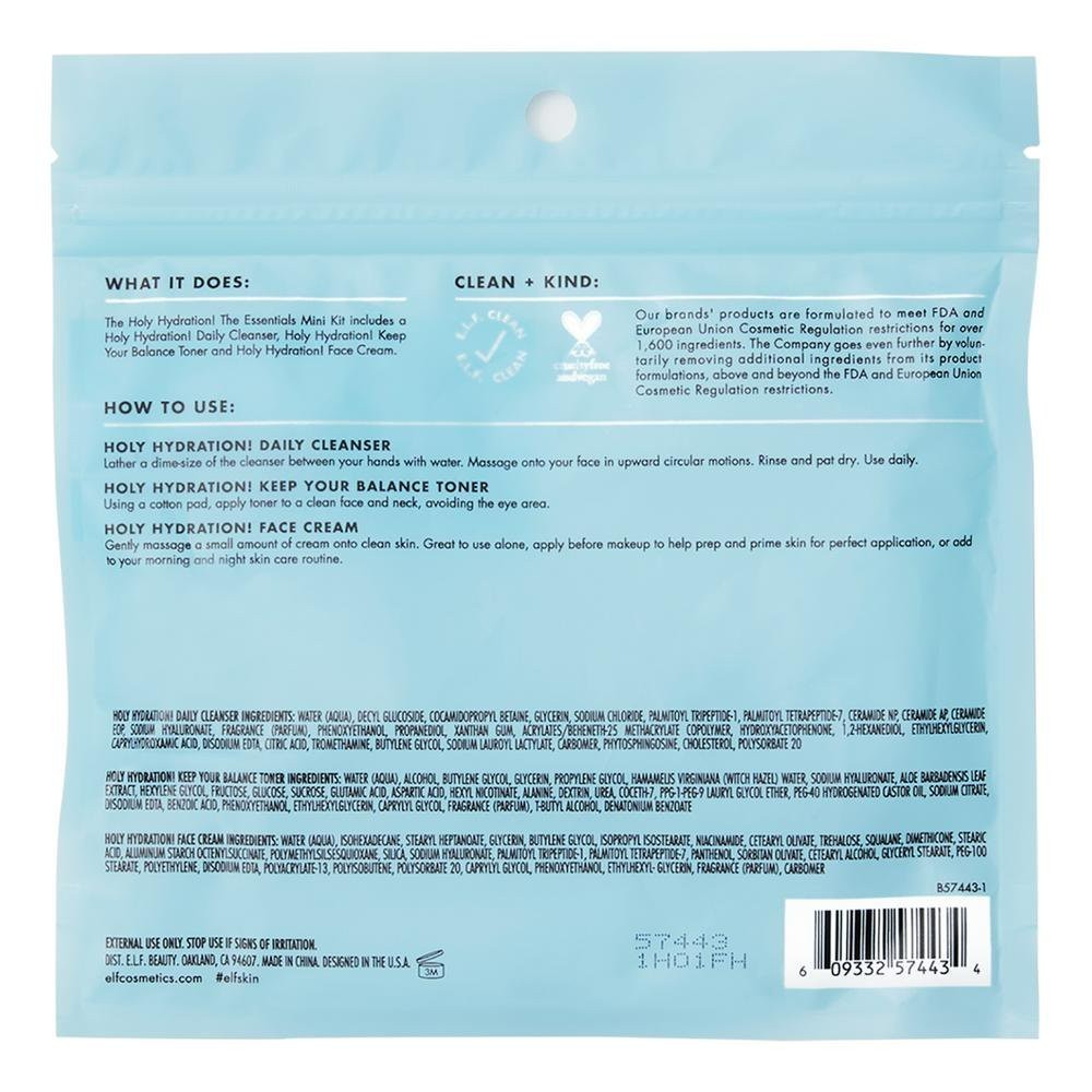 e.l.f. Skin Holy Hydration! The Essentials Mini Kit